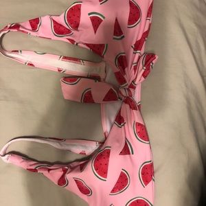 Watermelon bikini top